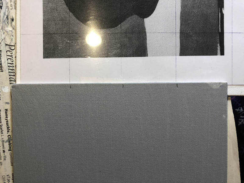 laying out a painting grid